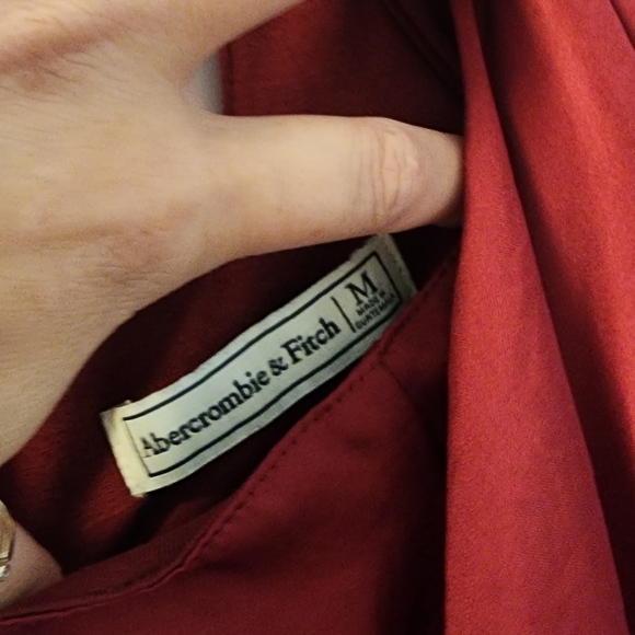 A&F Satin tank camisole bodysuit - Picture 4 of 4